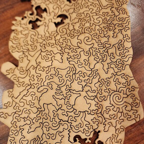 Liberty Puzzle Wooden Jigsaw Christmas Victorian Saint Nicholas 289pc Whimsy - Picture 8 of 10